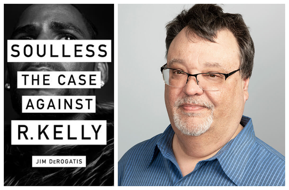 Image of Soulless Book Cover and Portrait of Jim DeRogatis 