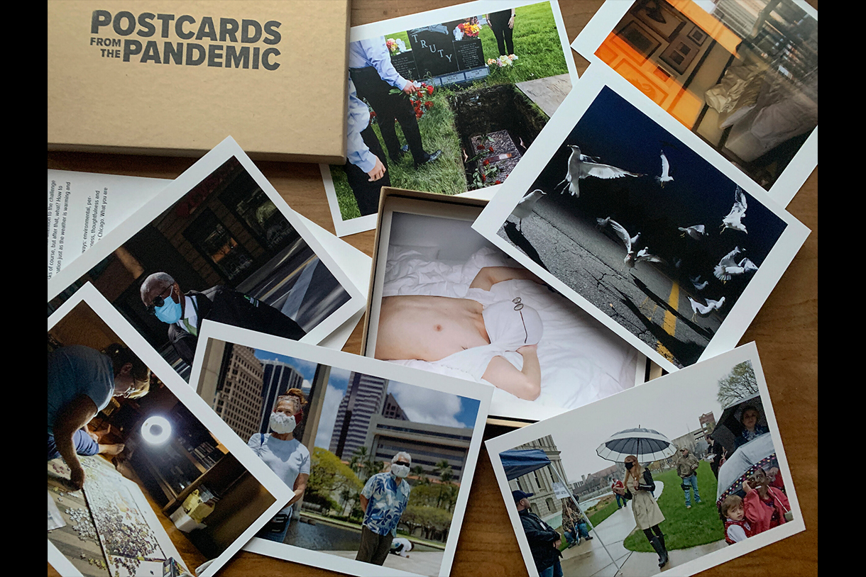 Postacards from the Pandemic, Collaboration between Columbia Photography students and Skylark Editions 