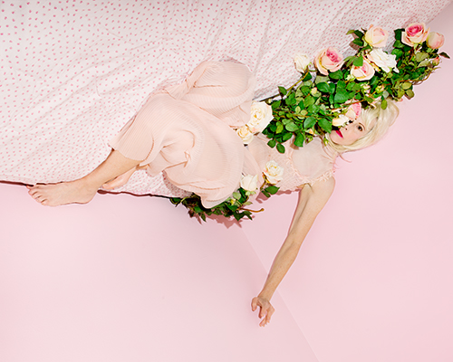 Natalie Krick's My mother in bed with roses
