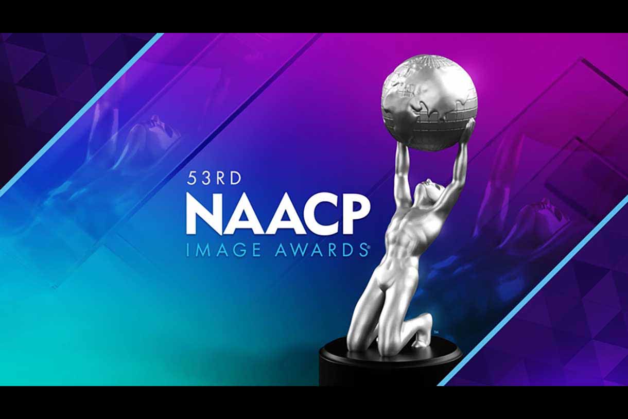 An image showing the 2022 NAACP Image award.