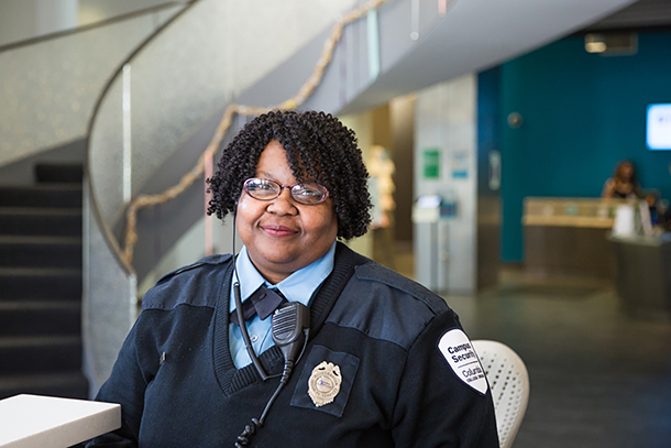Charlene Peter, Campus Security