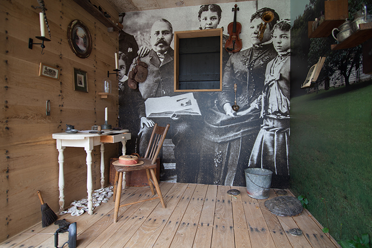 wilson cabin interior