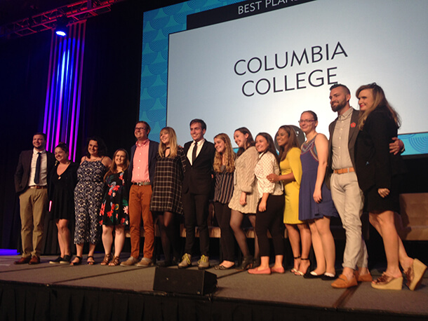 Columbia wins NSAC award