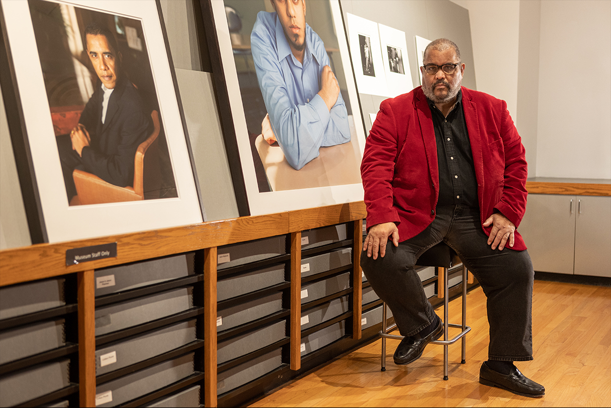 Dawoud Bey; Photo: Alexis Ellers ’08