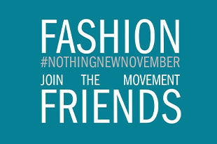 Fashion Studies pledge to buy nothing new in November