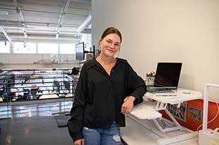 Photo of Kendall Polidori at her office