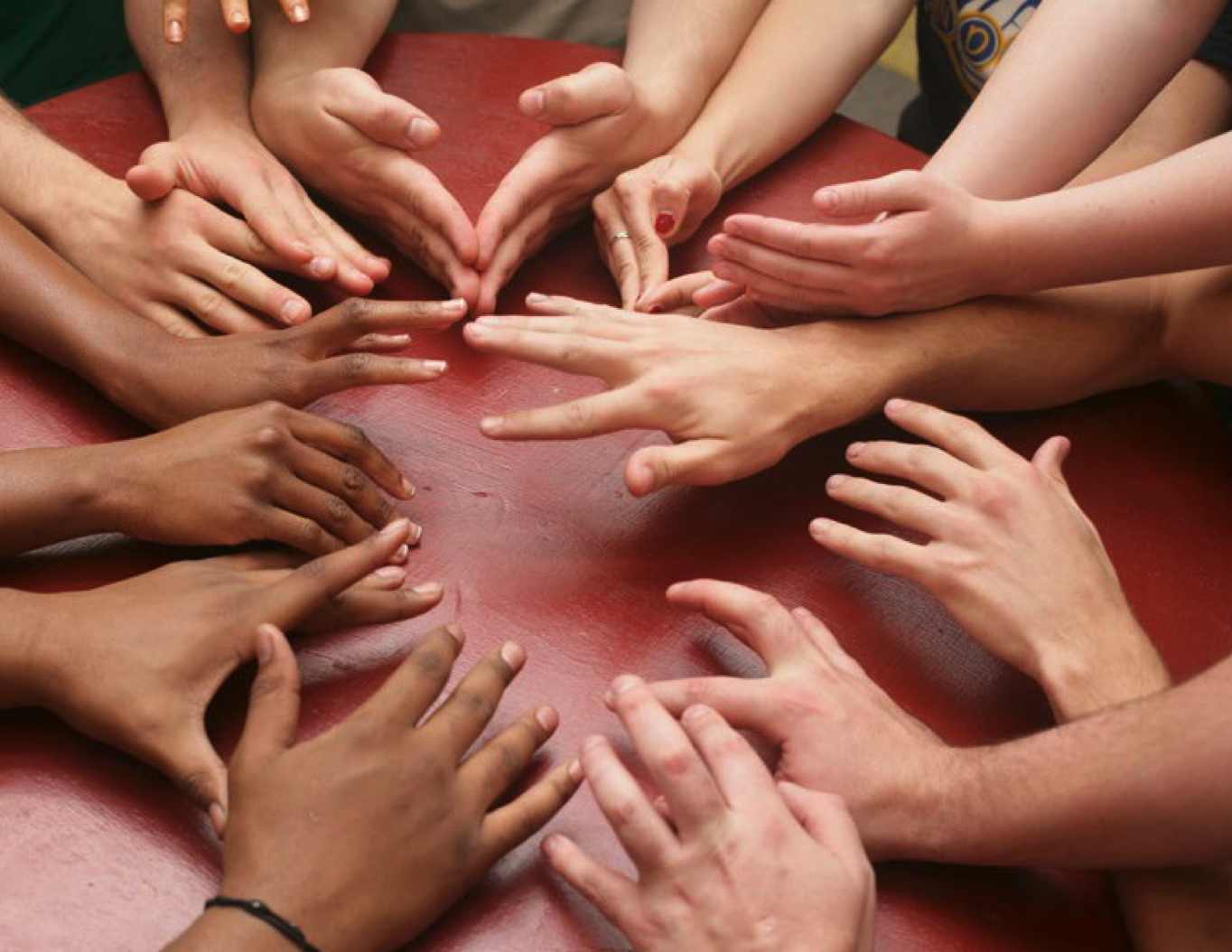 Diversity, Equity, and Inclusion Hands Image